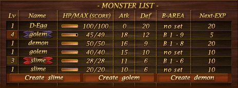 List of monsters